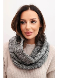 model 21859503 Dámská čepice s kapucí zelená neonová - K-Fashion