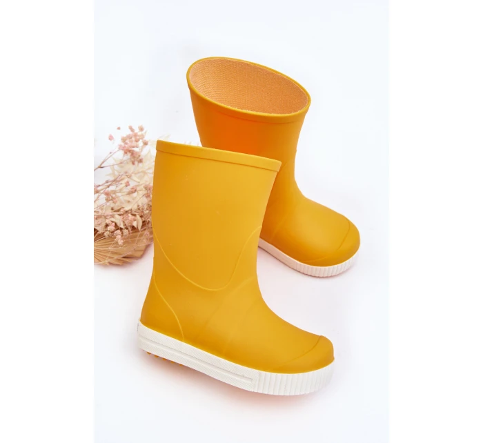 Dětské holínky Wave Žluté model 21642599 - Boto Dětské holínky Wave Žluté model 21642599 - Boto