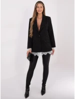 IT MA blazer FL9916 2.12P čierna a strieborná IT MA blazer FL9916 2.12P čierna a strieborná