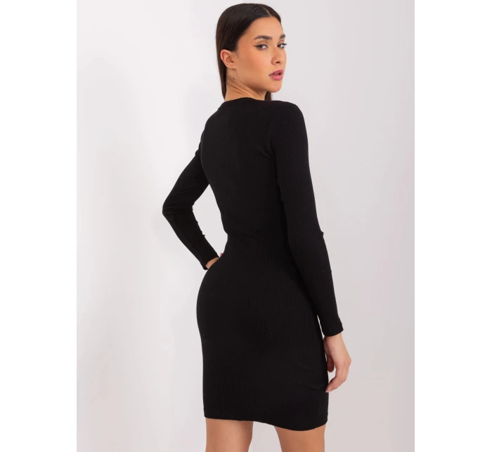 Dámske šaty RV SK 9219.13P Black - FPrice