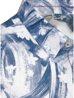 Pánská modrá košile Dstreet model 21975593 - FashionStreet Pánská modrá košile Dstreet model 21975593 - FashionStreet