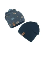 AJS 50-076 obojstranná detská čiapka