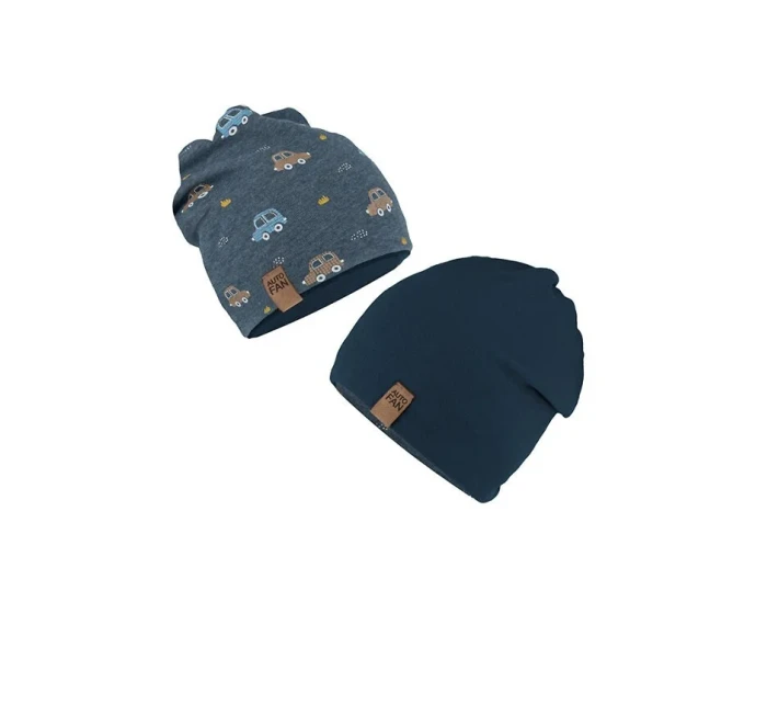 AJS 50-076 obojstranná detská čiapka