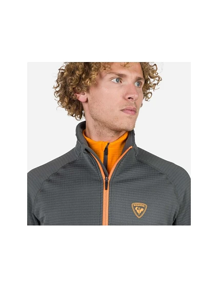 model 21451569 Fleece Fz mikina šedá - Rossignol
