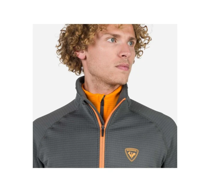 Rossignol Blackside Fleece Fz Mikina šedá
