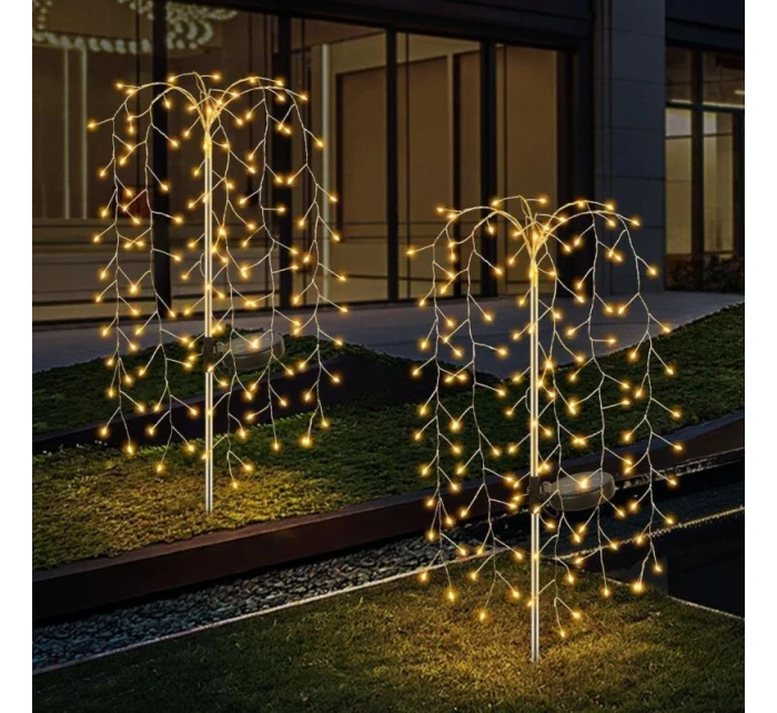 SOLÁRNE LAMPY NA STROMY OHŇOSTROJE 72CM 120 LED