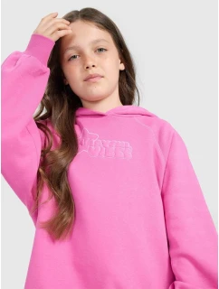 Dívčí mikina s kapucí model 21907215 - 4F