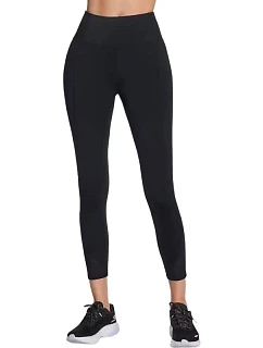 Legíny Skechers Tempo High Waisted 7/8 LG83-BLK čierne L