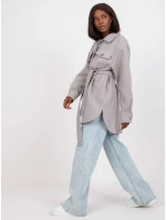 Dámska košeľa-LK-KS-508481.88-šedá Dámska košeľa-LK-KS-508481.88-šedá