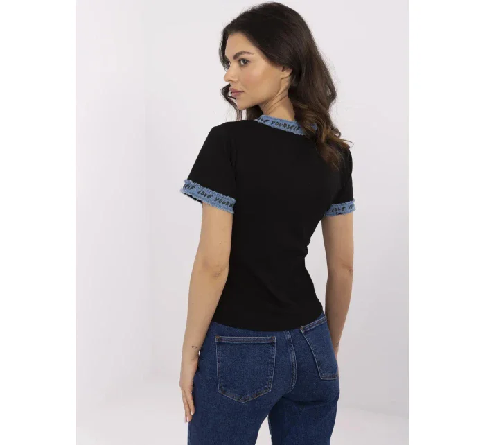 Tričko NM TS model 21015087 černé - FPrice Tričko NM TS model 21015087 černé - FPrice