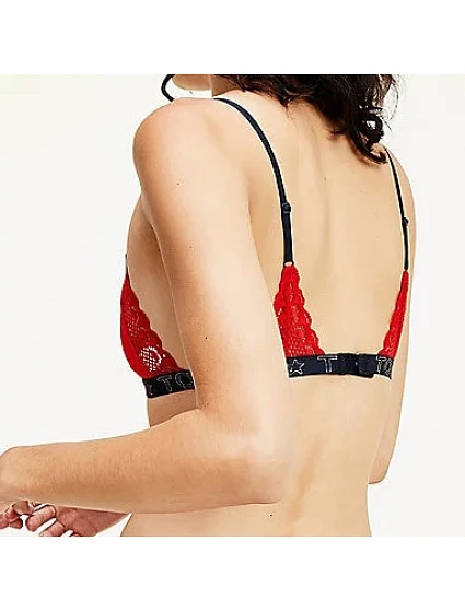 Dámská nevyztužená podprsenka Triangle Bralette Holiday model 20900912 - Tommy Hilfiger