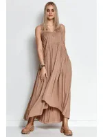 Dámské šaty model 17433990 - Makadamia Dámské šaty model 17433990 - Makadamia