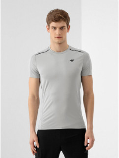 Pánske bežecké tričko TSMF010 sivé - 4F