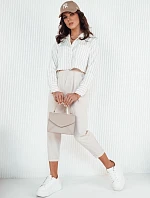 Dámske nohavice BAFROT beige FashionStreet UY1889