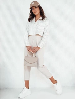 Dámske nohavice BAFROT beige FashionStreet UY1889