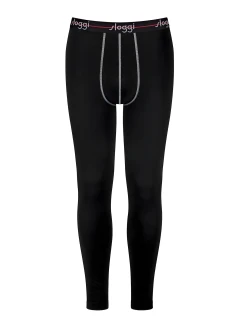 Pánske termo nohavice Sloggi men Štart Long Long box čierne