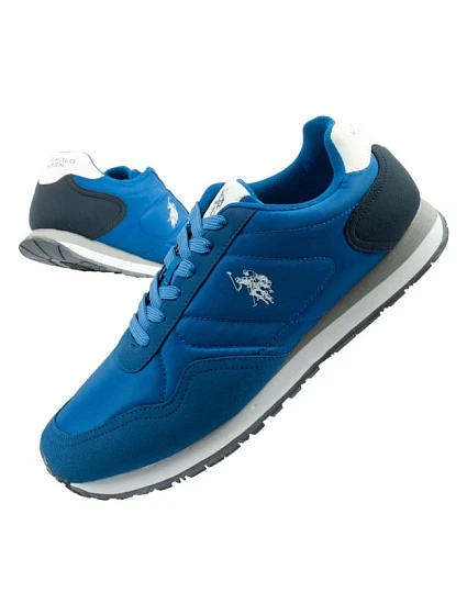 U.S. Polo model 22115623 sportovní boty tenisky pánské módní pohodlné modré