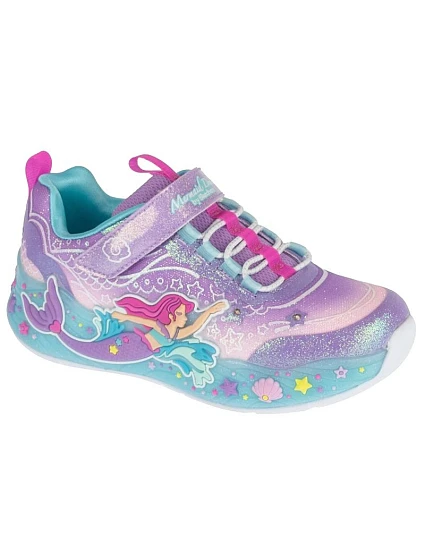 Skechers Mermaid Dreams 303060L-LVMT Fialové 31 Skechers Mermaid Dreams 303060L-LVMT Fialové 31