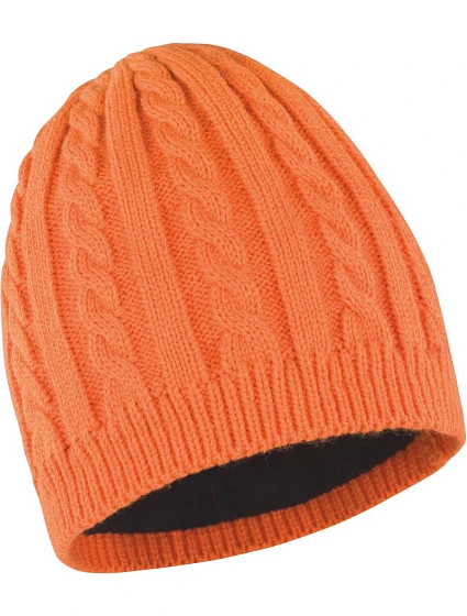 Result Headwear R 370X Pletená čiapka 28.370X oranžová Result Headwear R 370X Pletená čiapka 28.370X oranžová