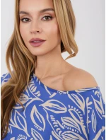 T shirt model 22031391 ciemny niebieski - FPrice