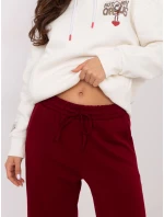 Spodnie dresowe RV DR model 21378684 bordowy - FPrice Spodnie dresowe RV DR model 21378684 bordowy - FPrice