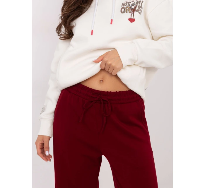 Spodnie dresowe RV DR model 21378684 bordowy - FPrice Spodnie dresowe RV DR model 21378684 bordowy - FPrice