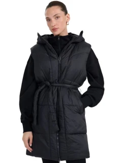 Dámská vesta F221 W 4FWAW25TVJAF221 20S černá  - 4F