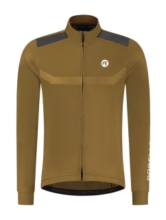 Rogelli dres s dlhým rukávom MONO hnedý 3XL