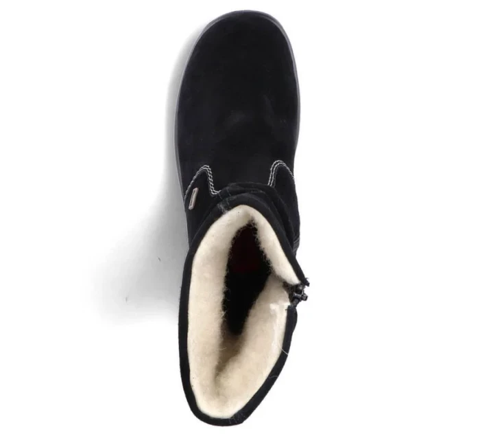 RIEKER W RKR130 zateplené kožené čižmy RIEKER W RKR130 zateplené kožené čižmy