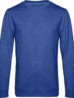 B&C #Set In Pánska mikina 01.U01W heather royal blue