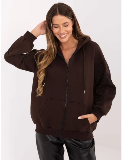 Bluza RV BL model 21421300 ciemny brązowy - FPrice