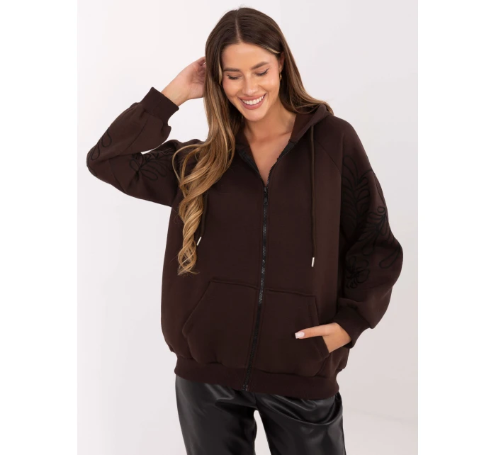 Bluza RV BL model 21421300 ciemny brązowy - FPrice