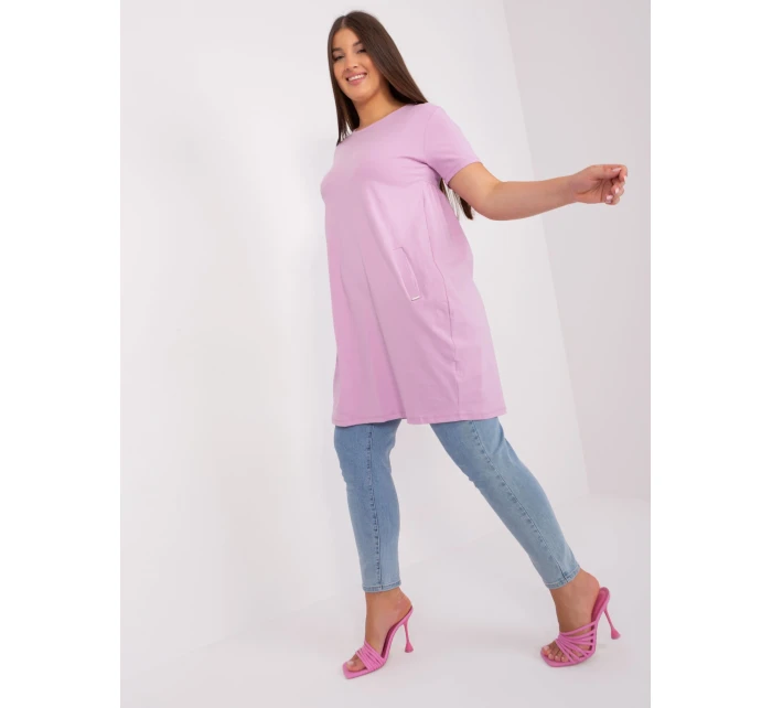 RV SK 8768 šaty.17P svetlo fialová RV SK 8768 šaty.17P svetlo fialová