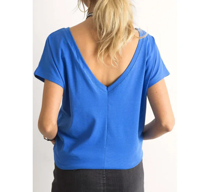 Tričko RV TS model 17519750 tmavě modrá - FPrice Tričko RV TS model 17519750 tmavě modrá - FPrice