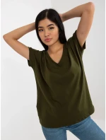 Dámske tričko RV TS 4832.30 khaki Dámske tričko RV TS 4832.30 khaki