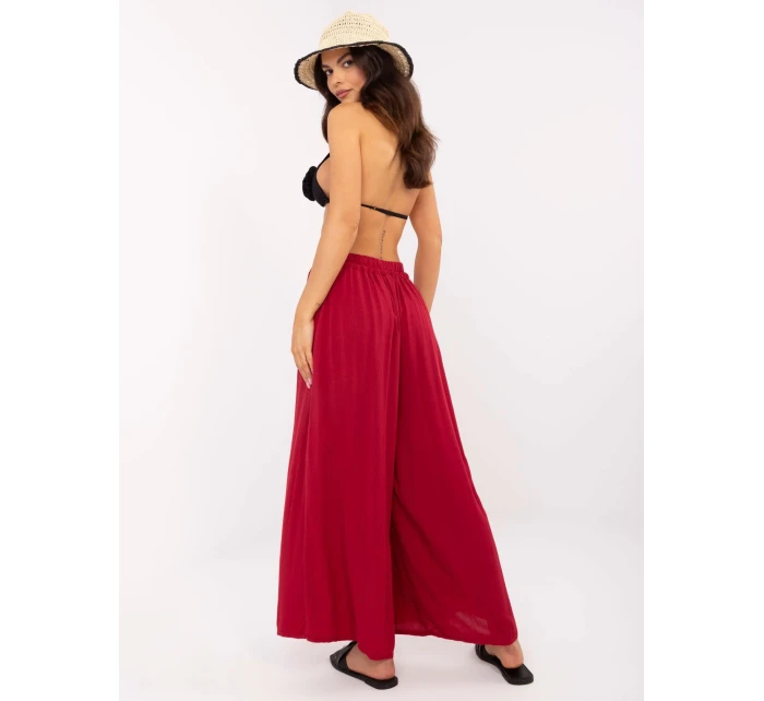 Spodnie TW SP BI model 20862984 bordowy - FPrice Spodnie TW SP BI model 20862984 bordowy - FPrice