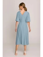 Dámské šaty model 21407078 Světle modrá - STYLOVE