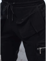 Pánske bojové nohavice čierne FashionStreet UX4299