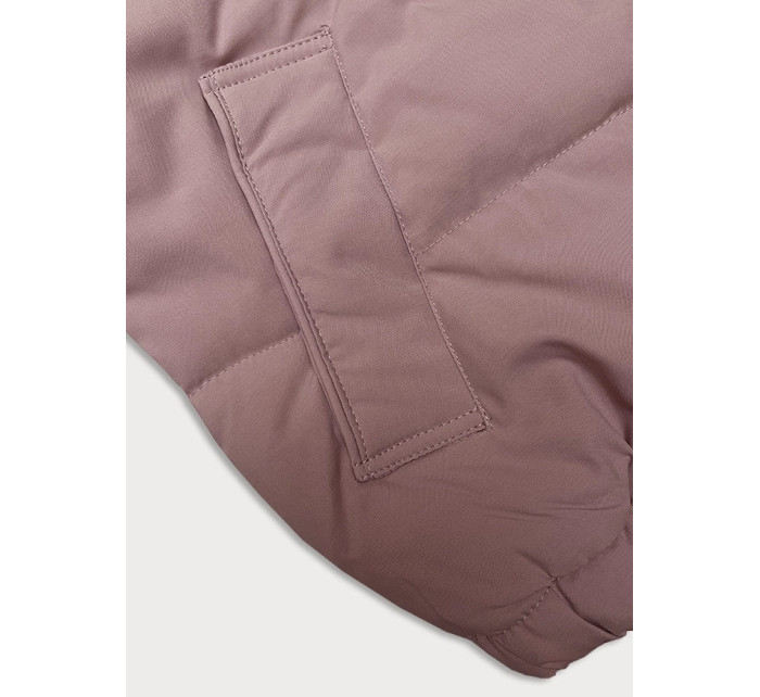 Dámska prechodná bunda J Style Short Pink s odnímateľnou kapucňou (16M9088-51)