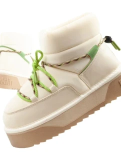 Dámské zimní sněhule   boots beige green dámské model 21409192 - D.Franklin