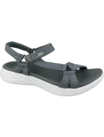 On The Go 600 model 21368750 šedé sandály - Skechers On The Go 600 model 21368750 šedé sandály - Skechers