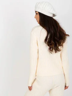 Čepice AT CZ  3 ecru model 17721479 - FPrice