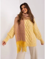 Szalik AT SZ model 18997452 ciemny różowy - FPrice