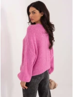 Sweter MI SW model 21807960 ciemny różowy - FPrice