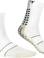 Protiskluzové futbalové ponožky TRUsox 3.0 Mid-Calf Thin, biele – TRUSOX