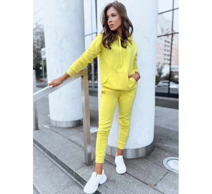 Dámske tepláky FITS žlté UY0580 Dámske tepláky FITS žlté UY0580