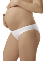 Tehotenské nohavičky Mama mini white - ITALIAN FASHION