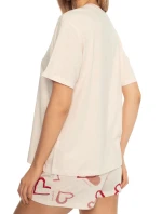 Dámske pyžamo 41309 Amour pink - HENDERSON Dámske pyžamo 41309 Amour pink - HENDERSON