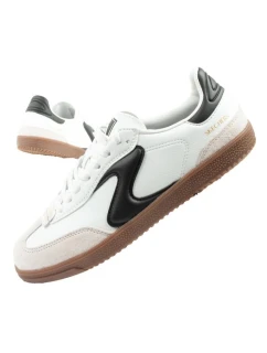 Skechers Kickoff biele kožené tenisky pre ženy