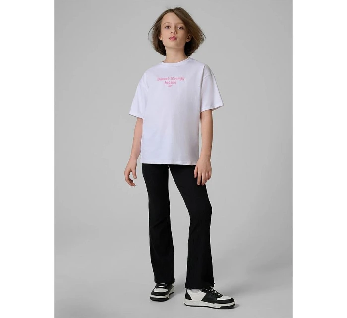 Dívčí volné tričko s potiskem 4F model 22088574 - Hikvision